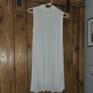 POL Women's White Midi Dress NWOT